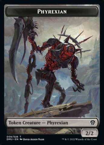 Phyrexian Token - Foil